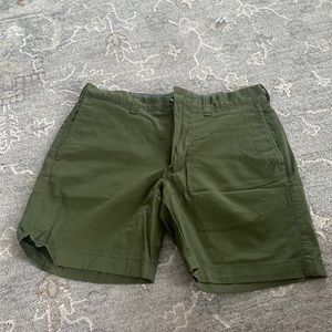 Mens J. Crew stretch chino shorts